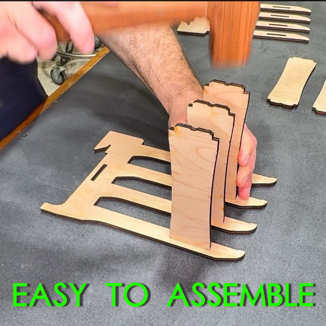 Track Saw/Track Combo Storage with French Cleat
