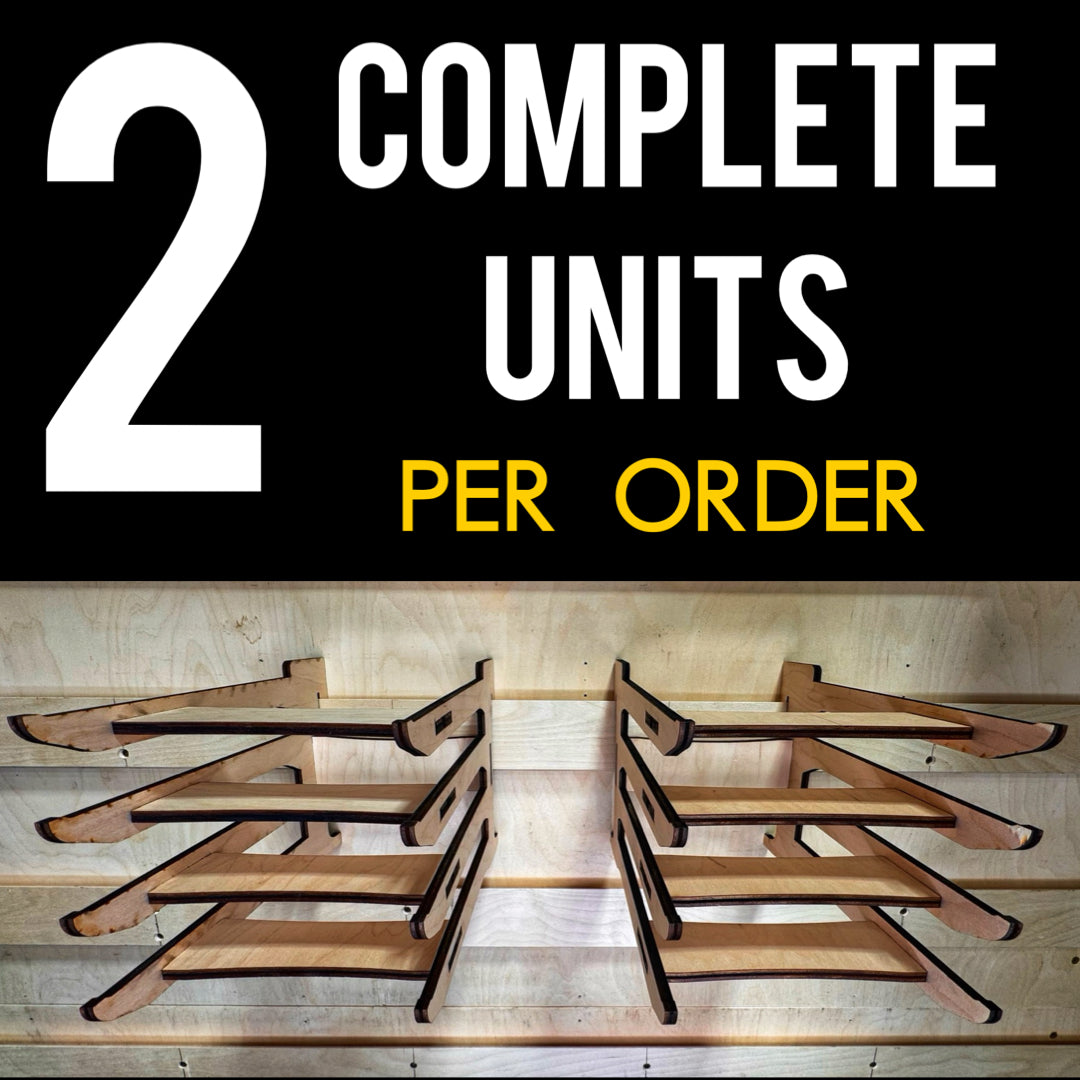 Track Saw/Track Combo Storage with French Cleat
