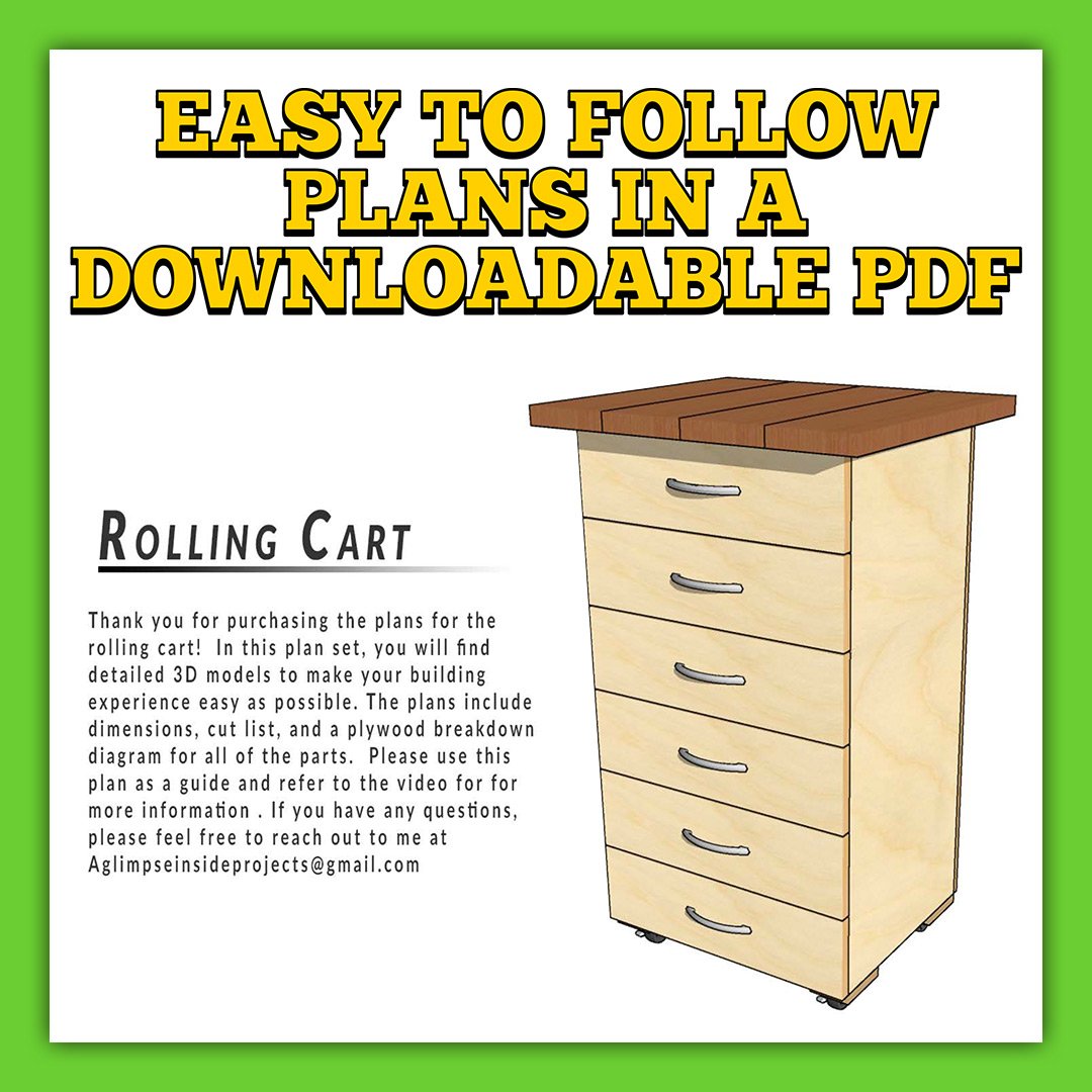 DIGITAL FILE - Rolling Cart