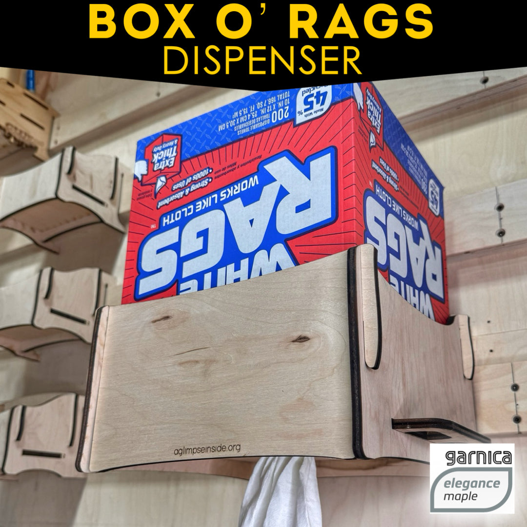 French Cleat Box of Rags Dispenser – A Glimpse Inside