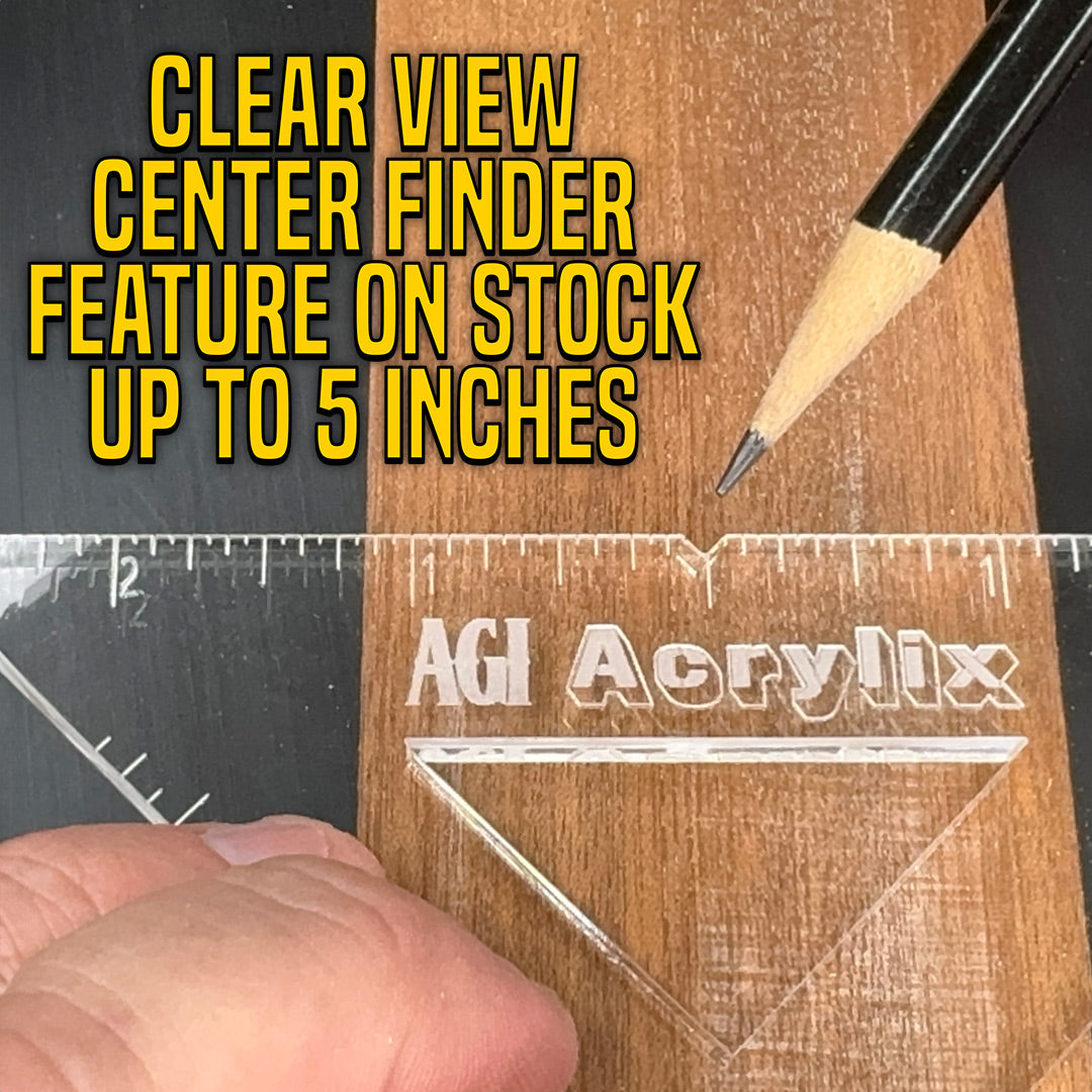 Acrylix Ruler and Square Set