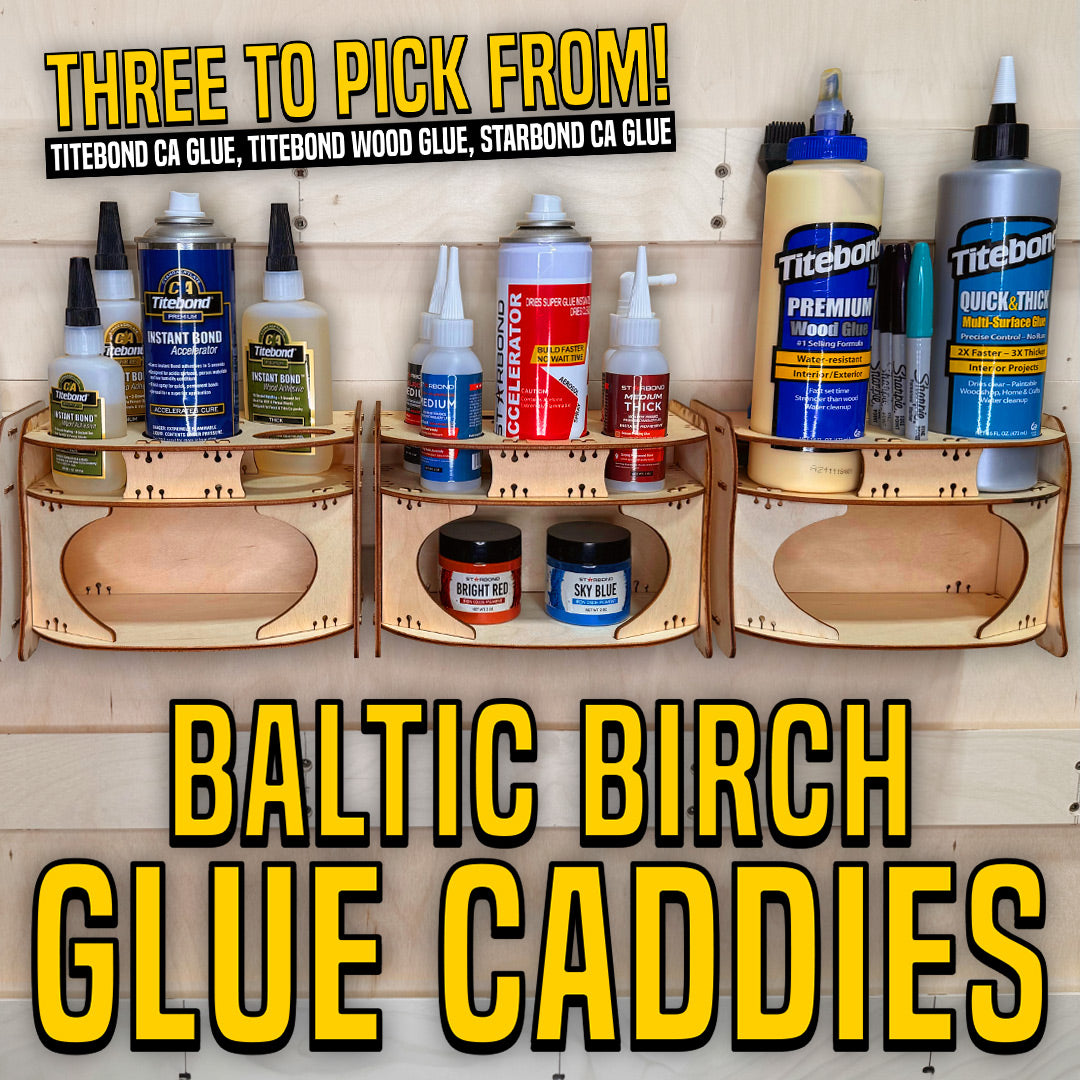 BALTIC BIRCH Glue Caddy with French Cleat