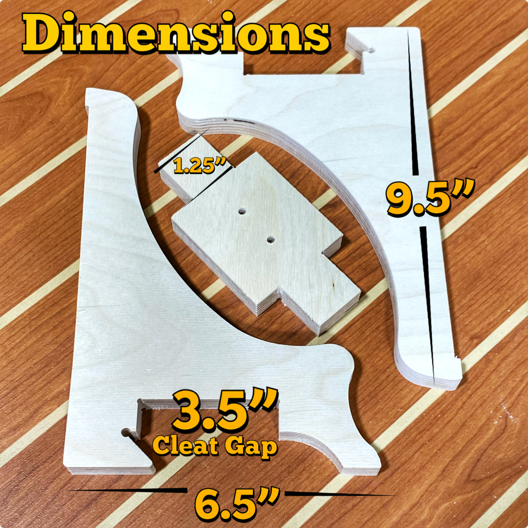 CLAMP BRACKET with French Cleat