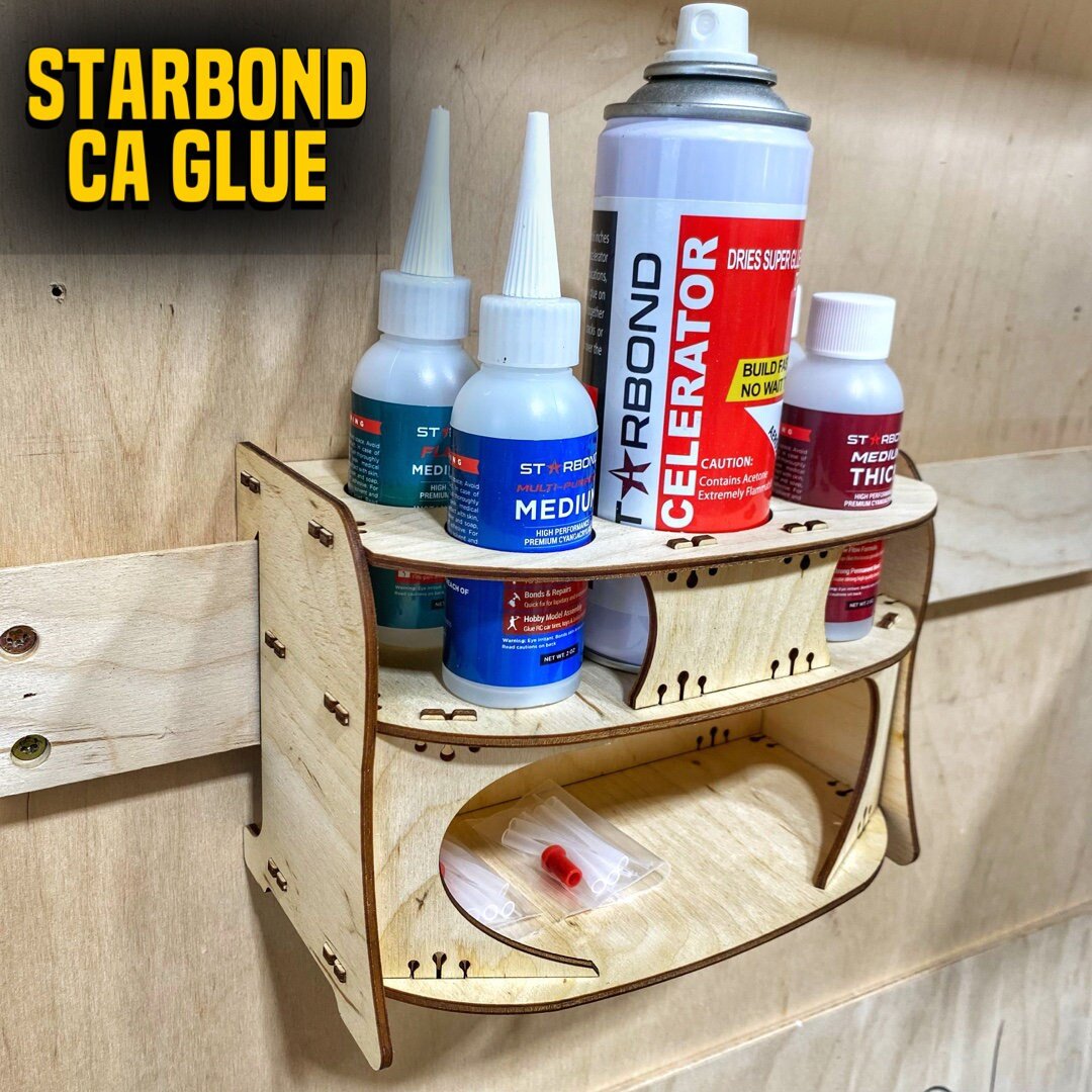 DIGITAL FILE - 3 French Cleat Glue Caddies