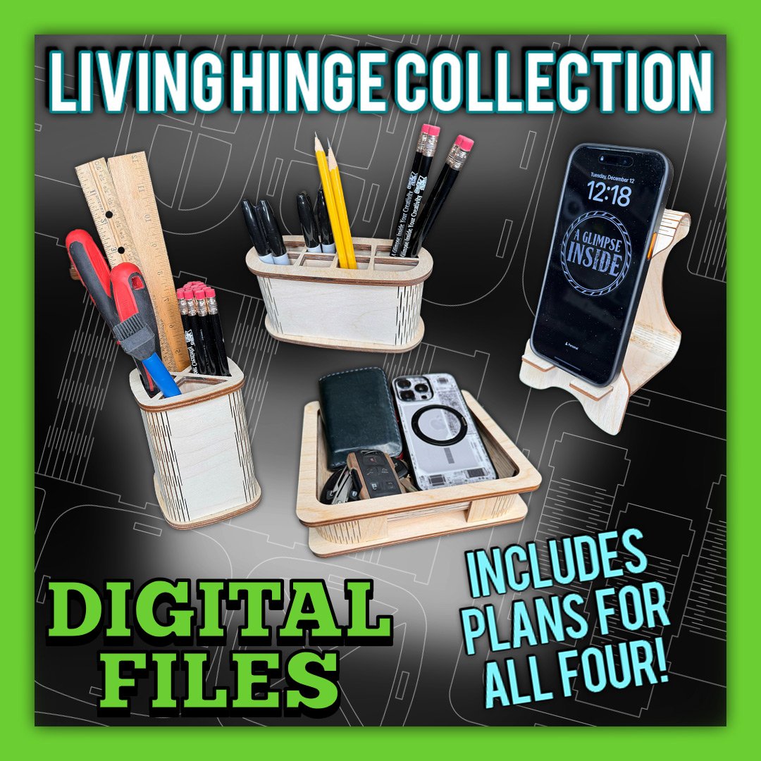 DIGITAL FILE - Living Hinge Collection - 4 IN 1!