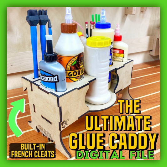 DIGITAL FILE - PVA Glue Caddy with French Cleat