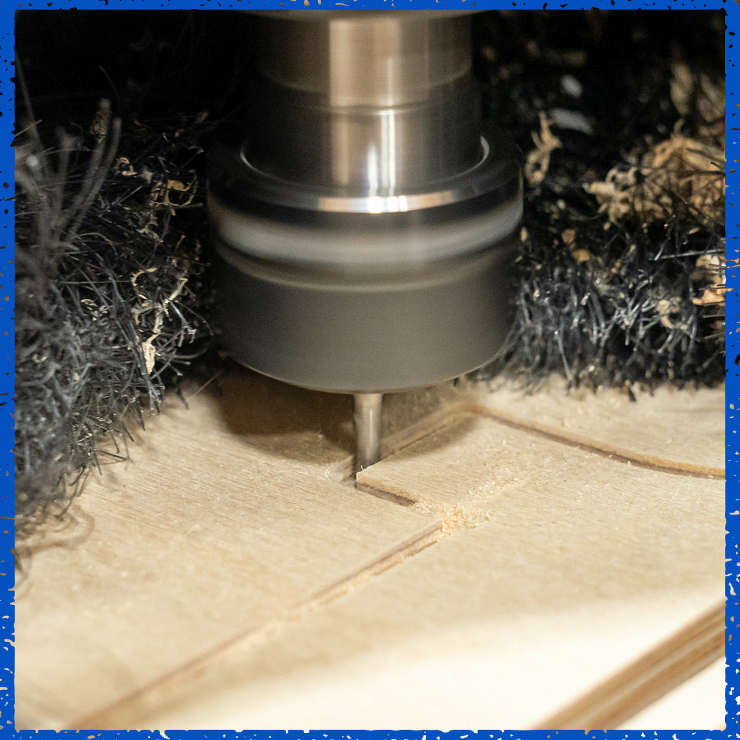 GLIMPSE BITS - CNC Router Bit, 1/8" Compression