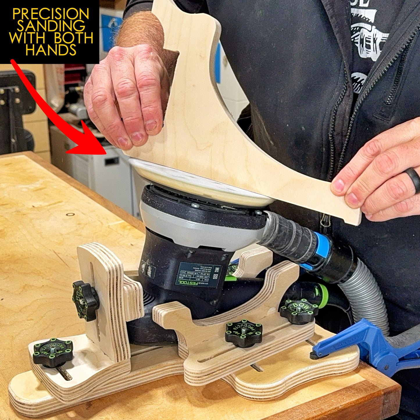 The "ORIGINAL" Upside Down ORBITAL SANDER Mount