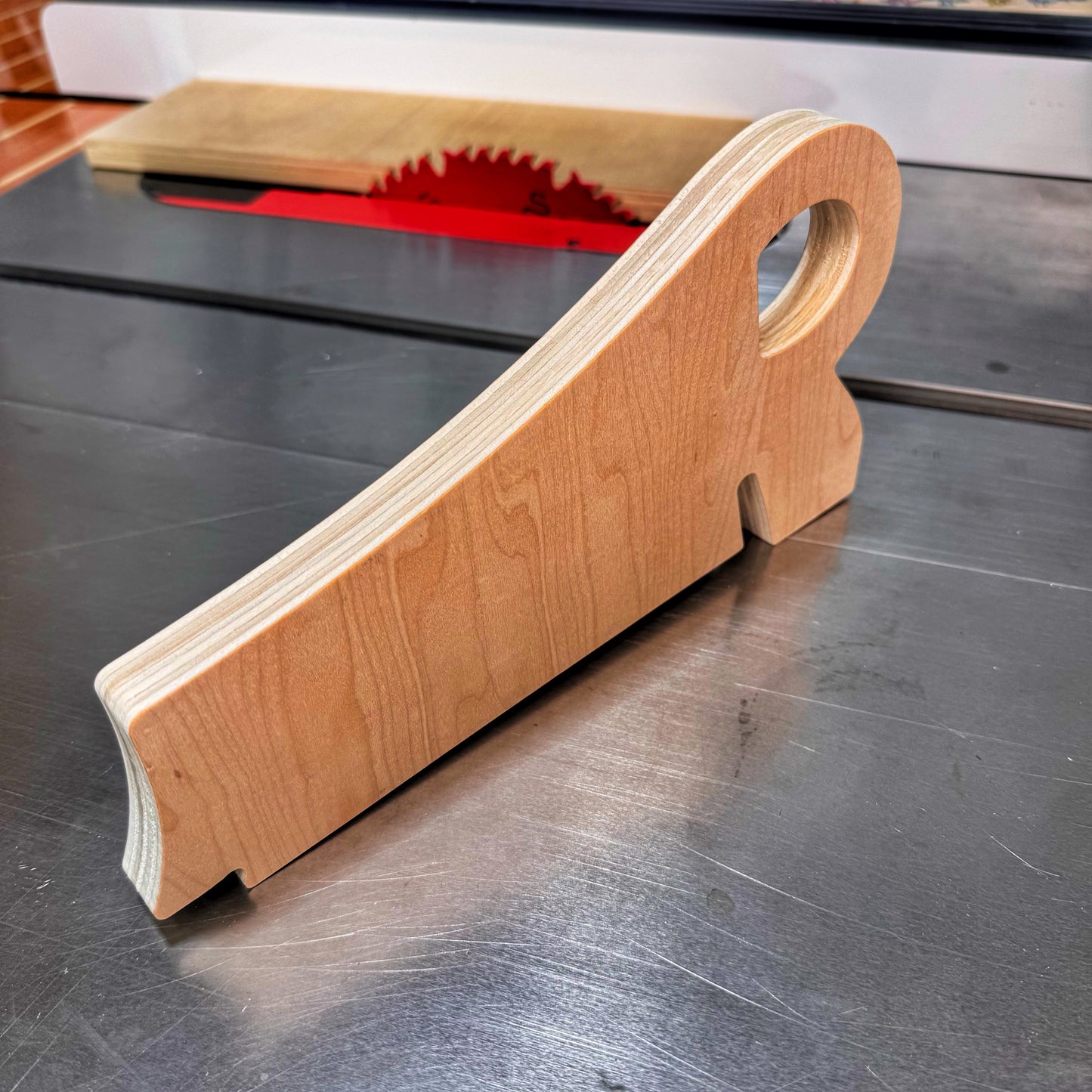 “The Artist’s Push Stick” — A Creative Collaboration in the Shop