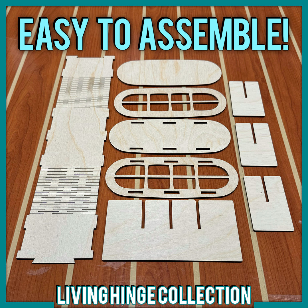 Pen & Pencil Holder "Living Hinge Collection"